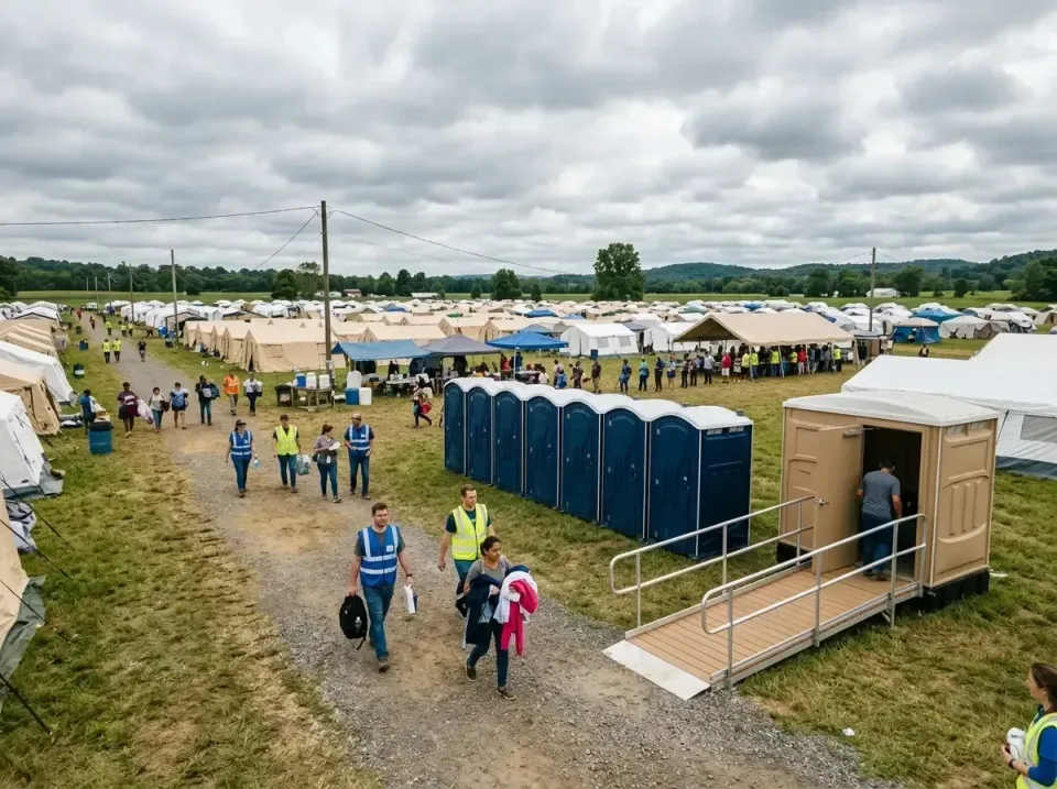 disaster-relief-camp-restrooms-010 — frequently asked questions, Dumpster & Portable Bathrooms Rental in South Valley Stream…